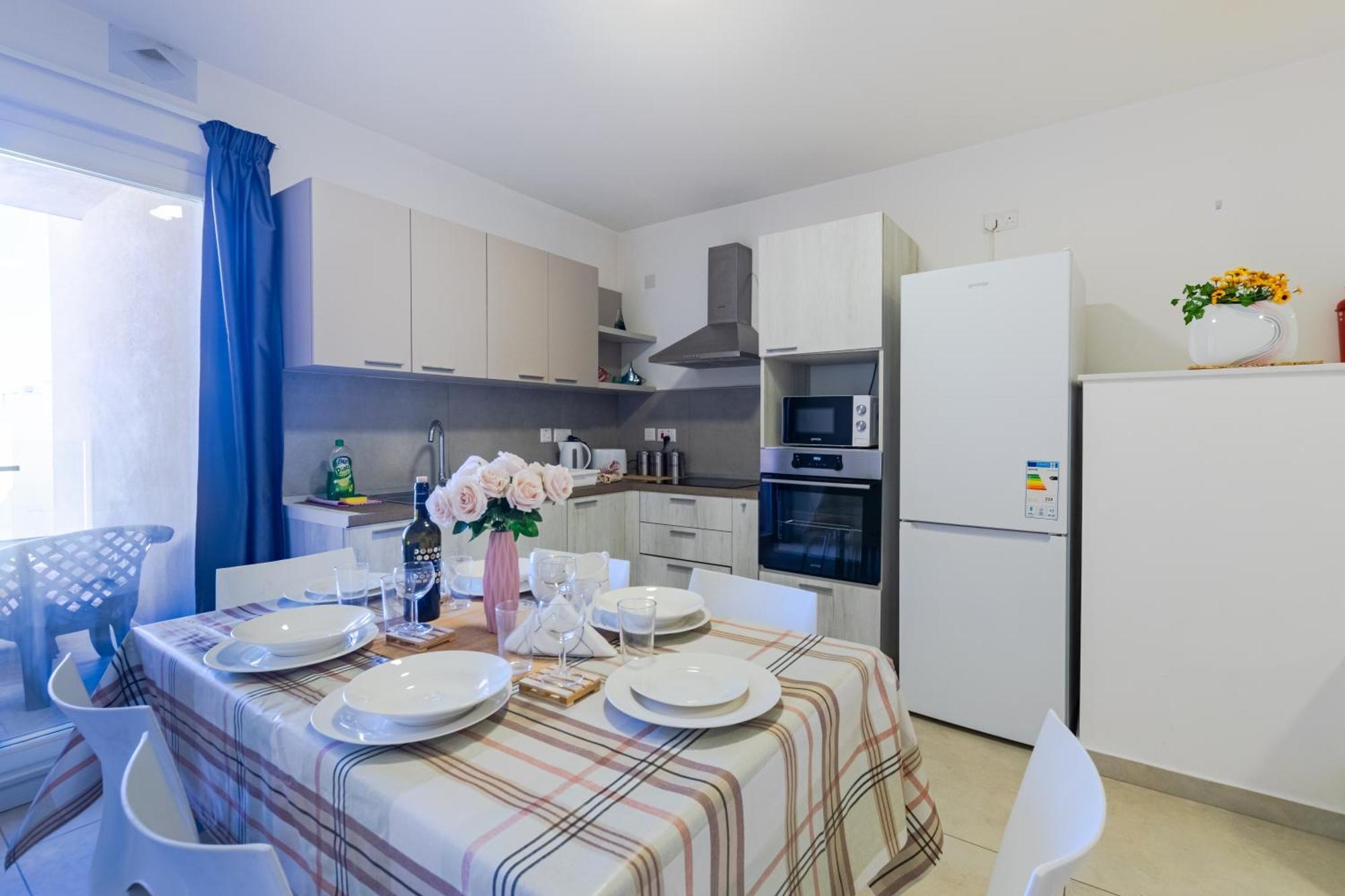 Spacious Brand New Apartment Hc Balcony 3 Bdr 2 Bth Bugibba St. Paul's Bay Exterior foto