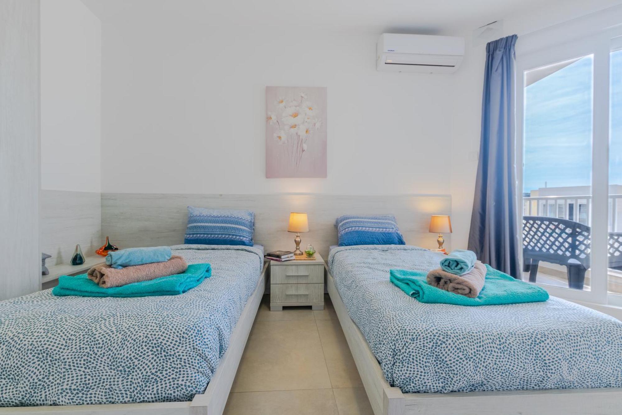 Spacious Brand New Apartment Hc Balcony 3 Bdr 2 Bth Bugibba St. Paul's Bay Exterior foto