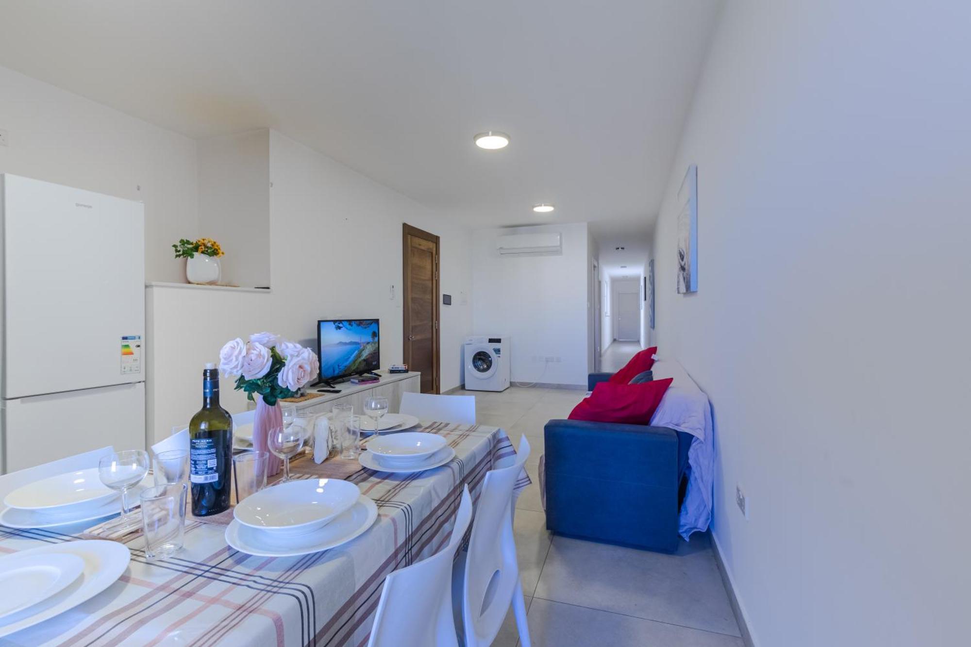 Spacious Brand New Apartment Hc Balcony 3 Bdr 2 Bth Bugibba St. Paul's Bay Exterior foto